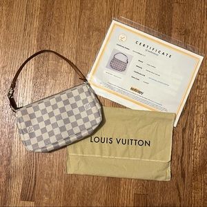 Louis Vuitton Pochette Accessoires - Damier Azur